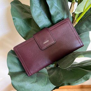 Fossil Logan RFID Tab Clutch Wallet - Fig